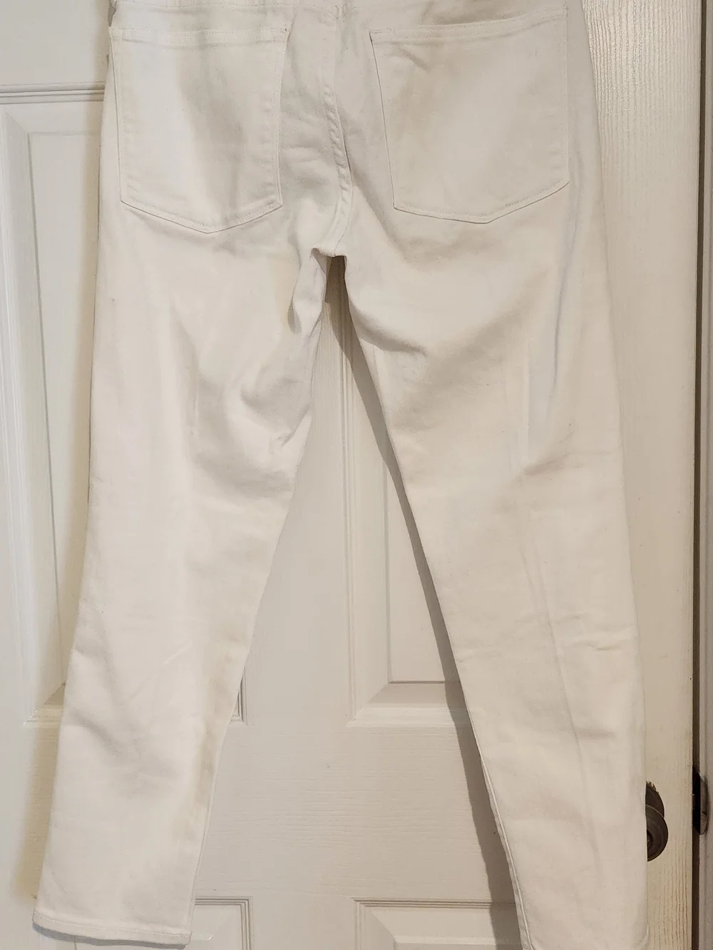 J. Crew White Straight-Leg Women's Jeans